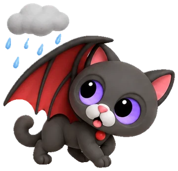 Echo under a little rain cloud